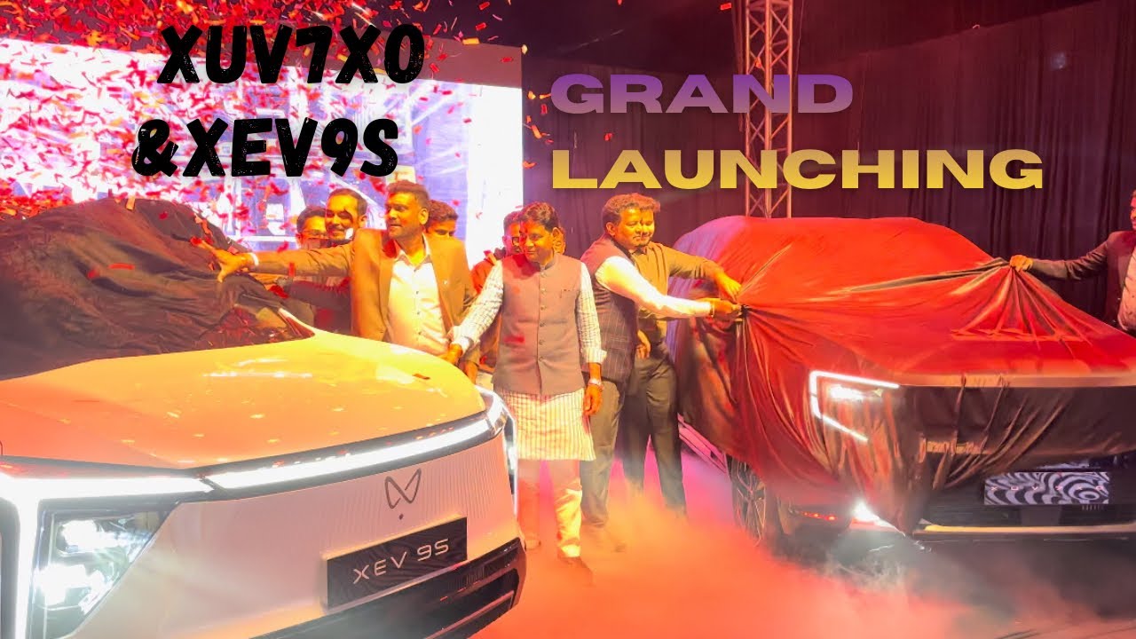 XUV7XO & XEV9S Grand launching event in shivnath mahindra raipur 