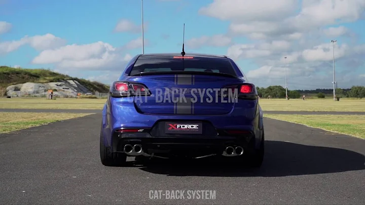 X-FORCE 7 SERIES on HOLDEN VF 6.2lt V8 SERIES 2