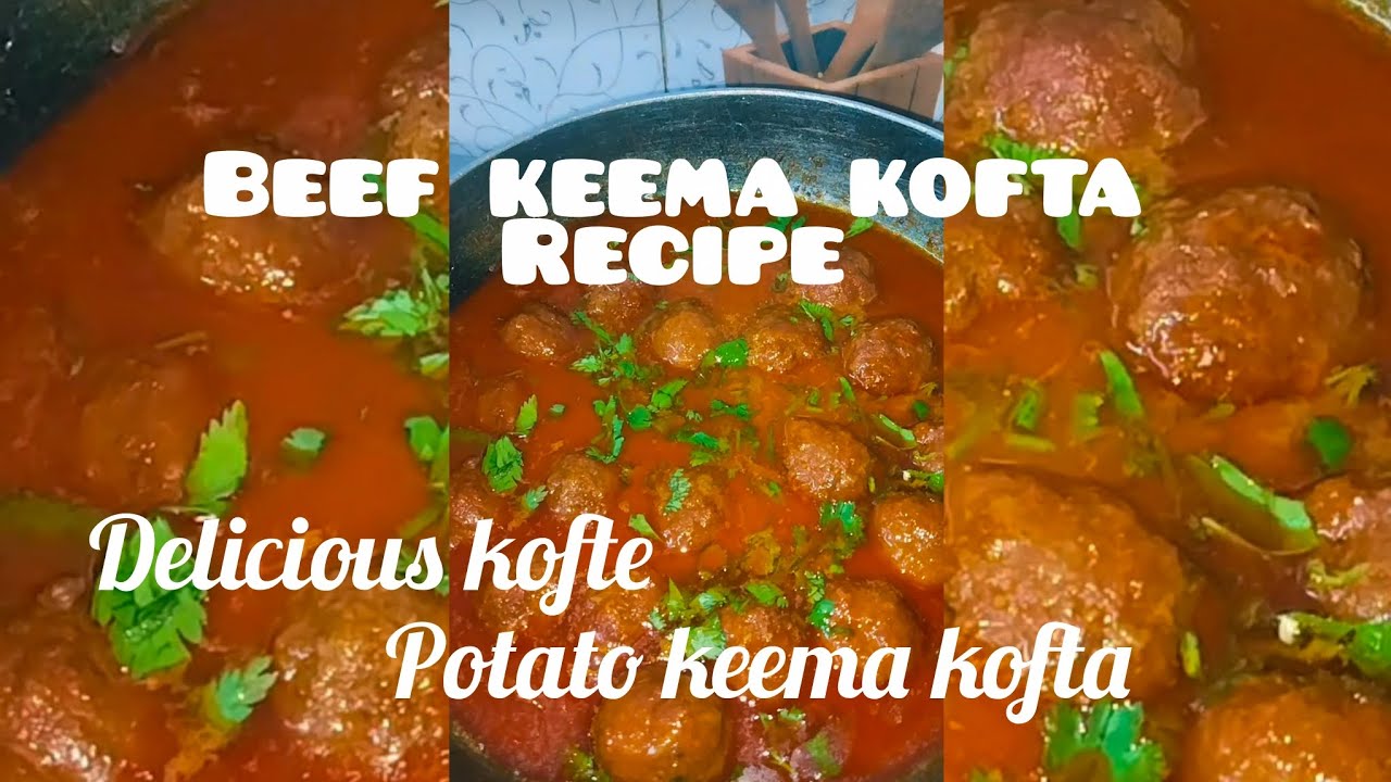 Delicious beef keema kofta recipe 😋 l keema kofta curry recipe 🍽️ 🤤 l 