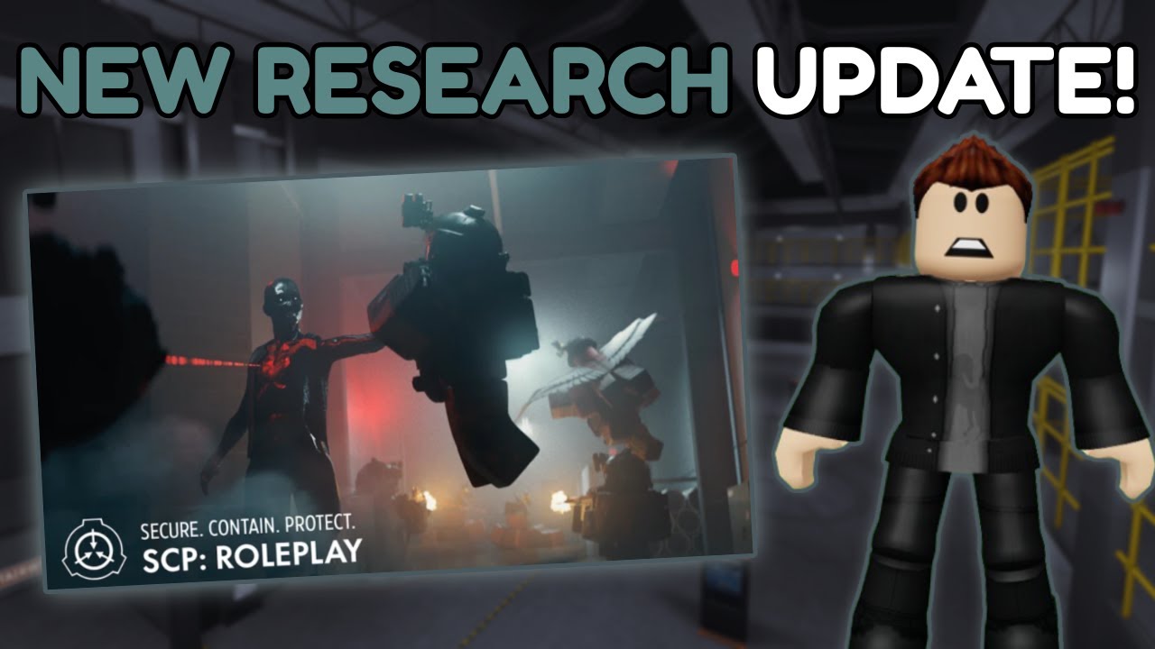 So SCP:RP Released their New Research Update!!