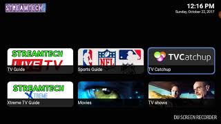 STREAMTECH XTREME app install Android Box screenshot 4