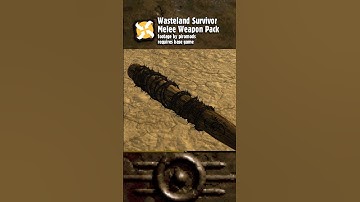 Wasteland Survivor Melee Weapons Pack Mod for #Fallout New Vegas