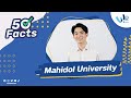 50 facts about mahidol university 50 facts 
