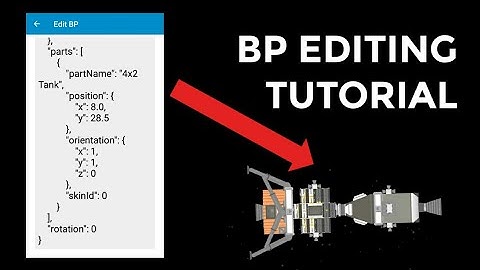 BP(Blueprint) Editing Tutorial - Spaceflight Simulator (SFS)