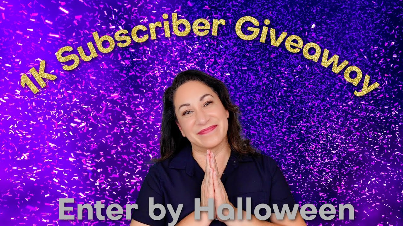 1K Subscriber Giveaway Time - YouTube