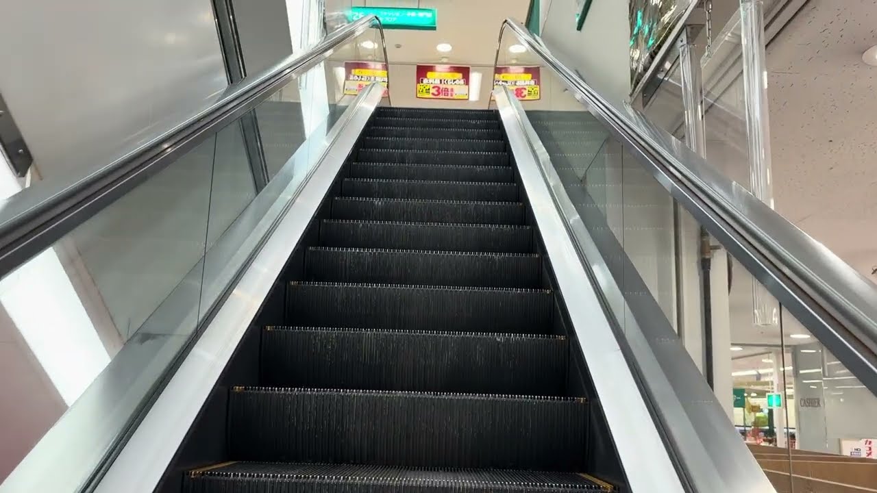 三菱】1X エスカレーター アルプラザ栗東 1X escalator Alplaza Ritto
