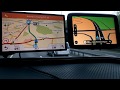 TomTom Go 6200 vs Garmin Drivesmart 61 Voice control test on road.