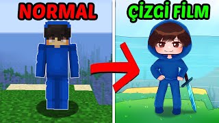 BUZ ÇİZGİ FİLM OLDU - Minecraft