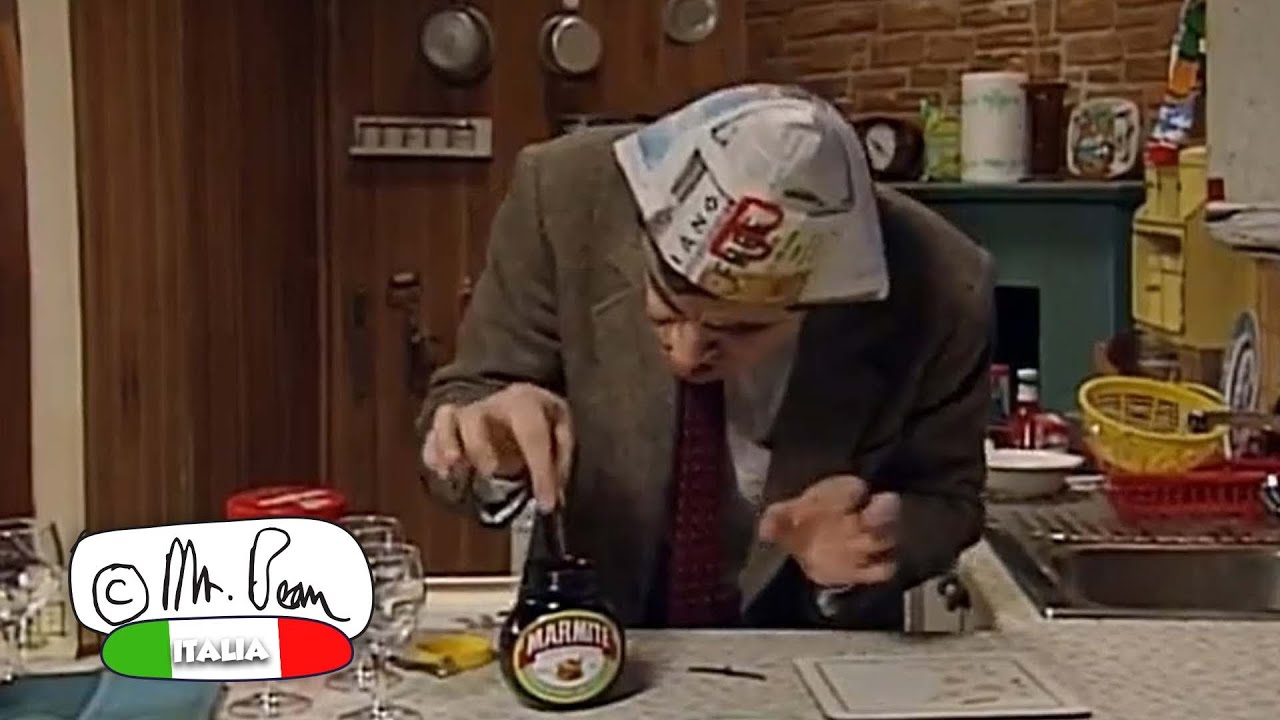 Snack per feste di Mr Bean | Divertente Mr Bean clip | Mr Bean Italia