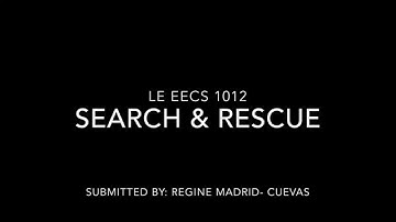 LE EECS 1012 Lab 3: Search & Rescue