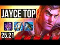 JAYCE vs YASUO (TOP) | Penta, Legendary, 7 solo kills, 49k DMG | KR Grandmaster | 25.21