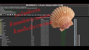 การโจมตีระบบ ด้วยเทคนิคFile Inclusion โดยใช้C99 Shell