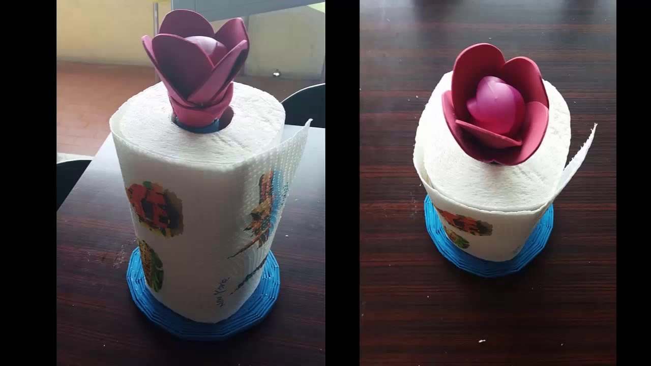Riciclo creativo porta scottex by vale jk youtube