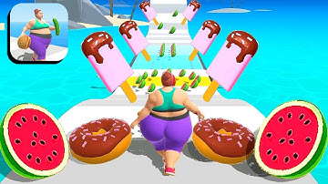 Fat 2 Fit 🍑🍎🍉 Gameplay Walkthrough Android Ios New level 116-117-f2f