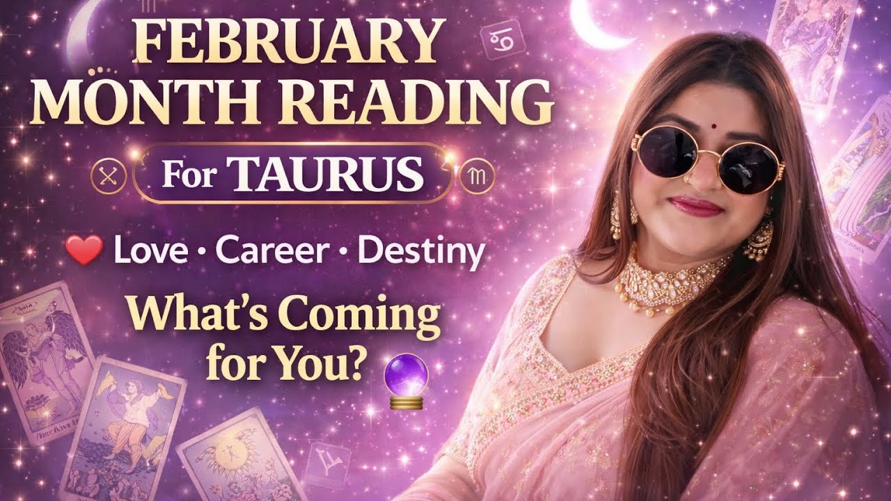 ✨ TAURUS ♉ 🌿 FEBRUARY 2026 MONTHLY PREDICTION🌿#tarot #taurus #tarotreading #mahadevrang #tarotcards 