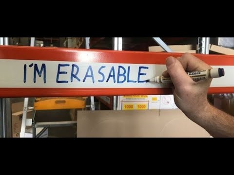 WP Supplies Solutions:- Erasable Label Racking Tape