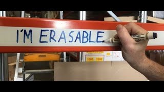 WP Supplies Solutions:- Erasable Label Racking Tape