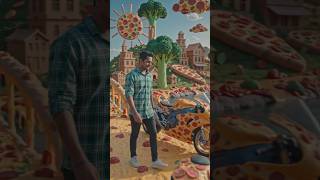 Pizza ki Duniya 🤣 #pizza #pizzalover #shortsfeed #ytshorts #shorts #ai #aitutorial #aishorts