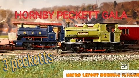 Hornby Peckett Running Session - 00 Gauge Micro Layout