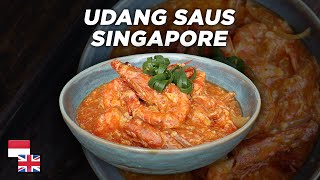 Resep Udang Saus Singapore Pedas Gurih: Khas Singapore.