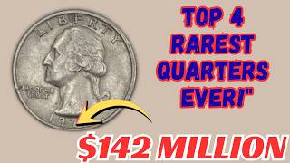 Top 4 Ultra Rare Washington Quarters Worth Millions Lucky Owners Only!