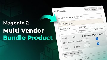 Magento 2 Multi Vendor Bundle Product