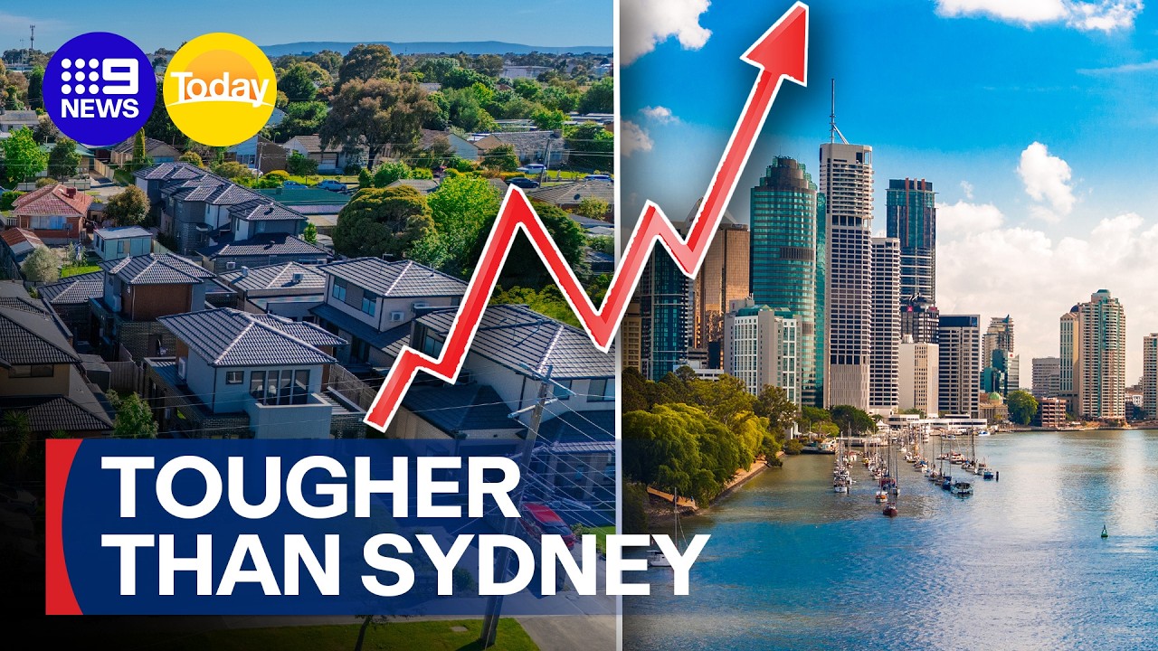 Brisbane overtakes Sydney in price for first home buyers | 9 News Australia