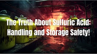 The Truth About Sulfuric Acid: Handling and Storage Safety! 📜💡