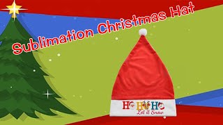 Sublimation Christmas Hat screenshot 4
