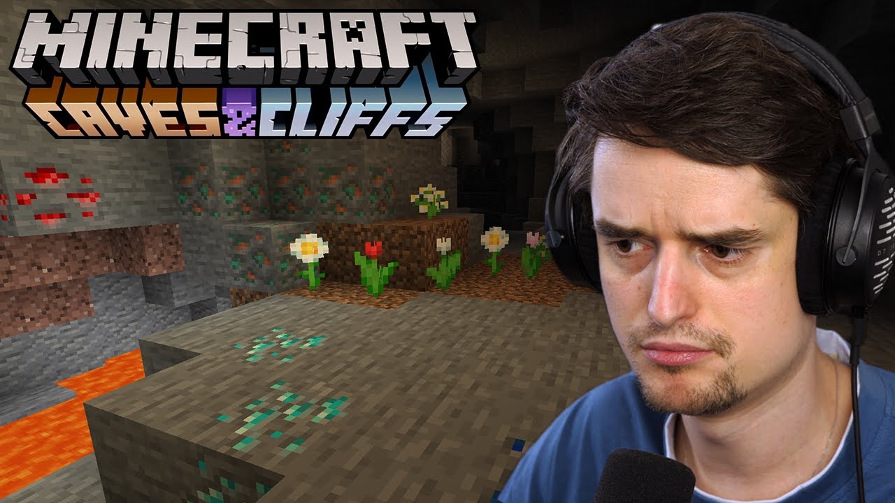 Minecraft 1.17 Cave & Cliffs update is best matig - YouTube