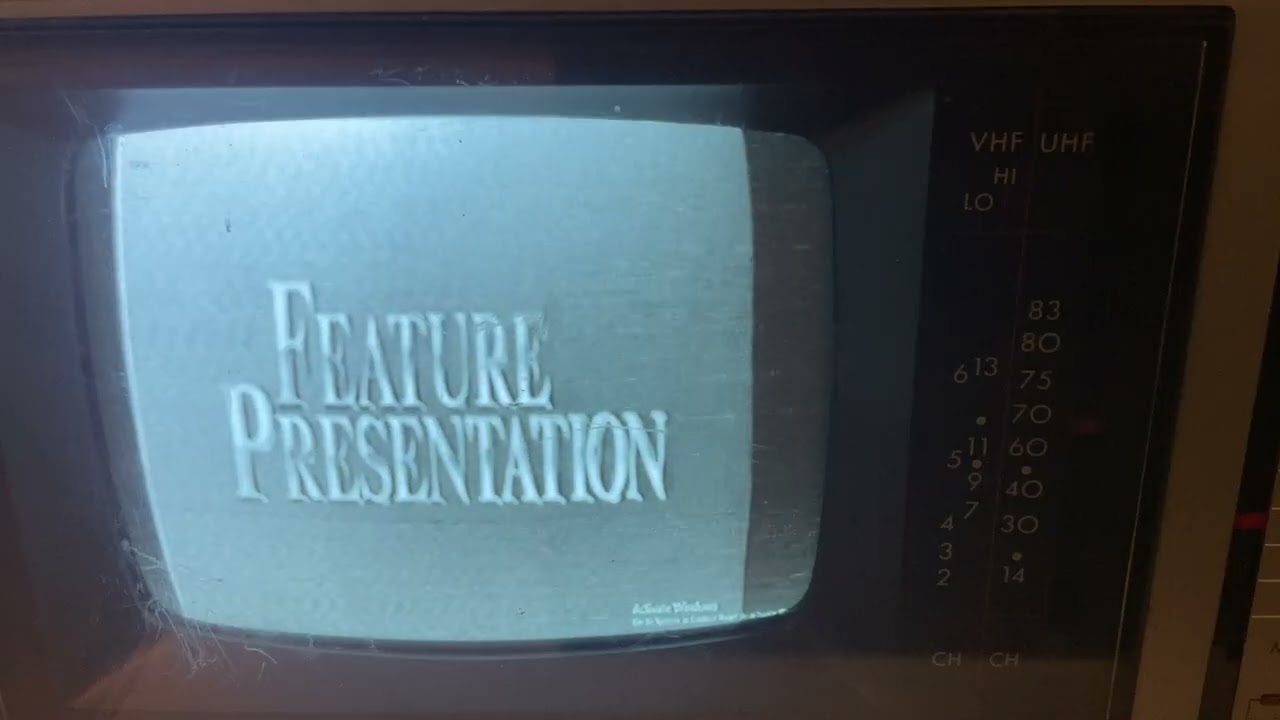 Paramount Home Videos Logo History on a 1984 TV