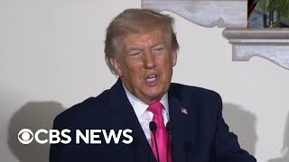 Trump delivers remarks at White House holiday celebration