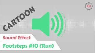 Cartoon Sound Effect | Footsteps #10 (Run)