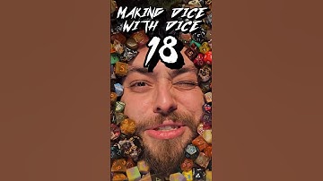 Making Dice With Dice Ep. 18 - Fire In The Mountain #rollfordice #dicegoblin #dicemaking