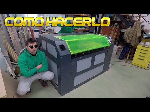 Láser Gigante CNC Construcción Casera RCSoria TM