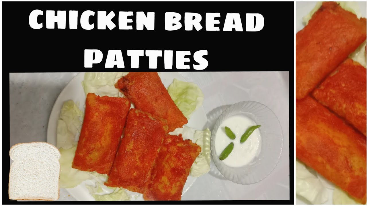 Bread Chicken Patties by MOM'S KITCHENchicken bread patties recipe