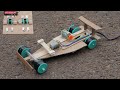 How to make f1 racing car with dc motor very simple