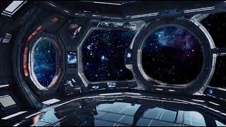 Spaceship Ambience | Ambient Sounds | ASMR  | Sci Fi | Relaxing | Meditation