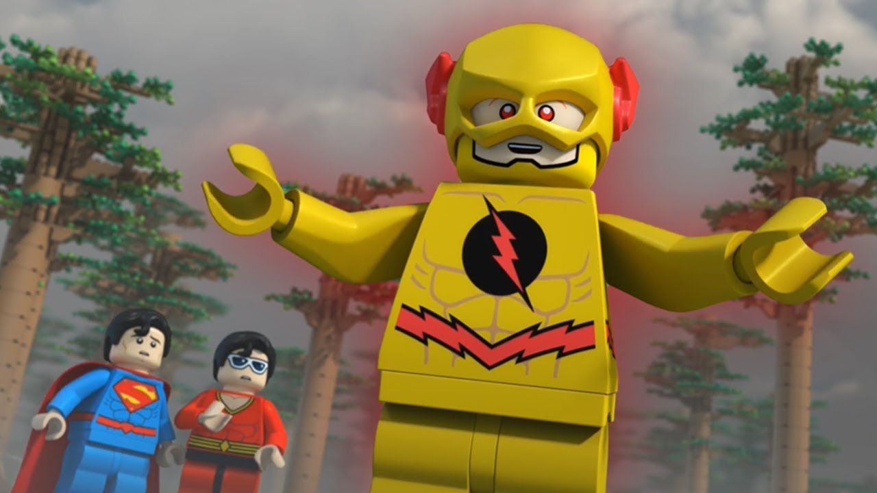 reverse flash saves the day lego dc 