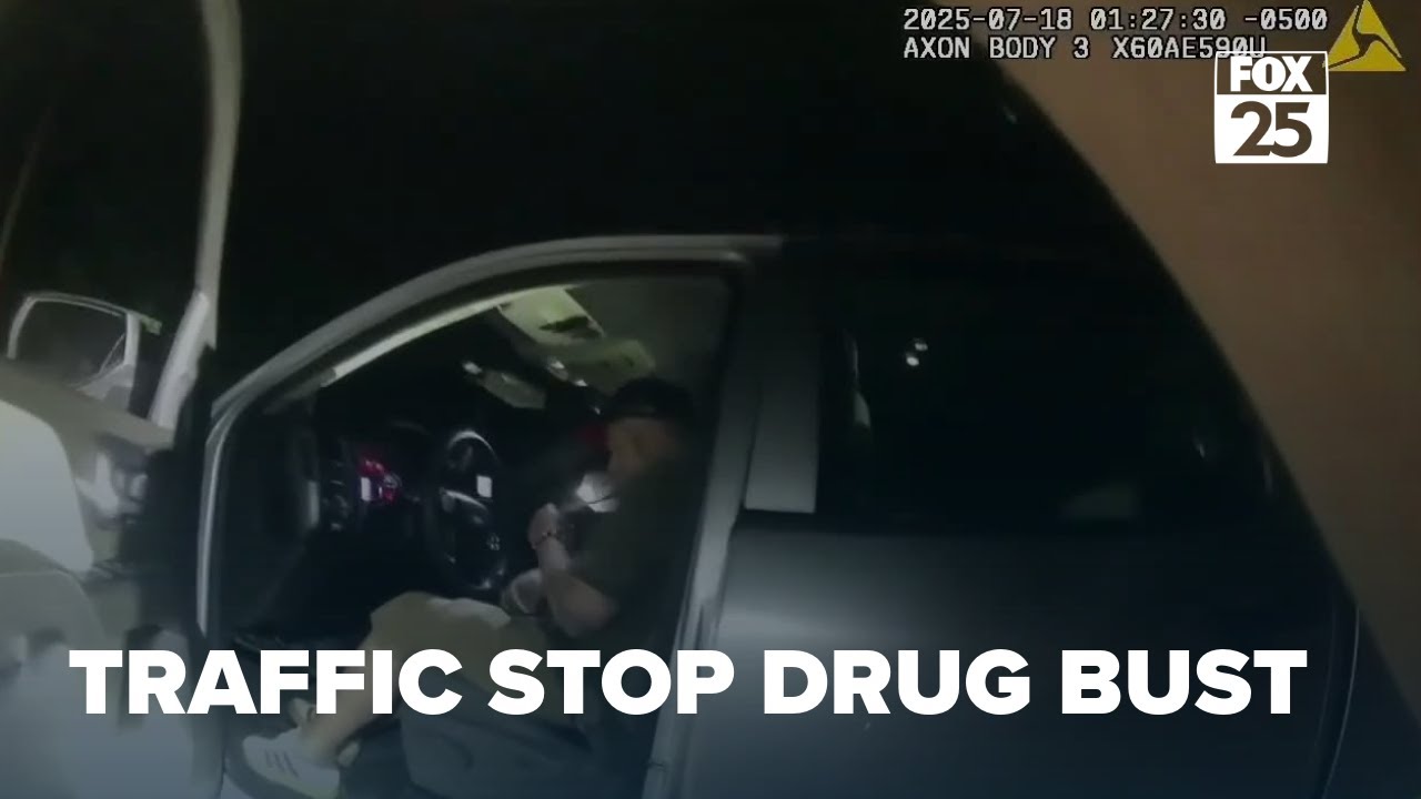 Behind the Body Cam: Traffic stop leads to drug bust - YouTube
