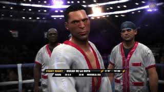 Oscar de la Hoya vs “Sugar“ Ray Leonard Fight Night Round 4 (RPCS3) Gameplay