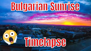 Sophia, Bulgaria Sunrise Timelapse: GoPro Hero 7 Black