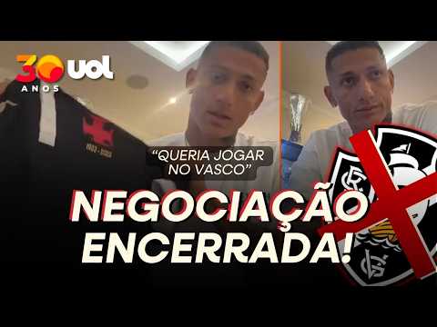 RICHARLISON AND VASCO FAIL TO REACH AGREEMENT, FORWARD STAYS AT TOTTENHAM; PLAYER THANKS THE FANS