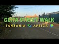 Geita City Tanzania Street Walk Sunday Geita City Tanzania Street Walk Sunday