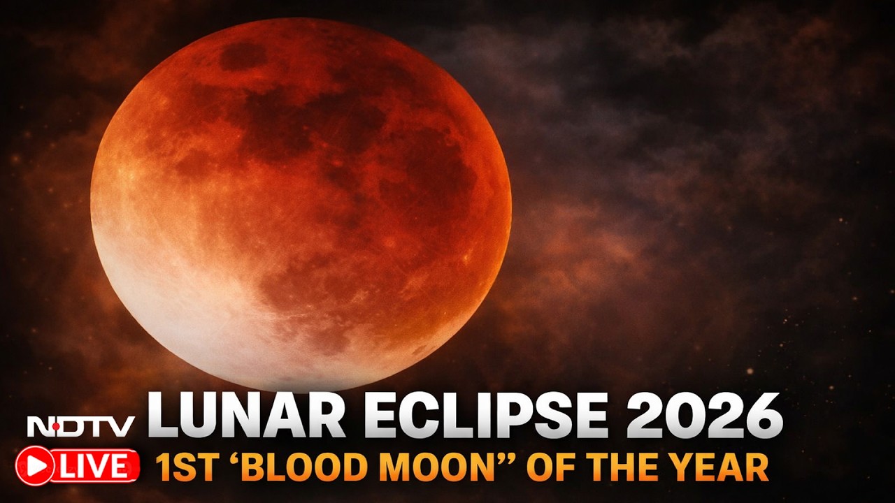 Lunar Eclipse 2026 LIVE | Blood Moon 2026 | Magnitude Of A Total Lunar ...