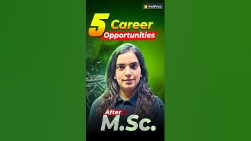 5 Career Opportunities After M.Sc. | CUET PG 2026 Aspirants | VedPrep Biology Academy