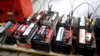como carregar várias baterias de carro YouTube