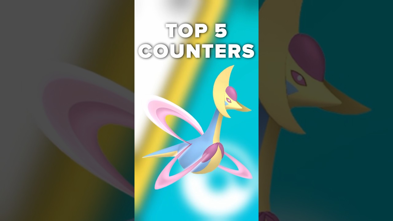 Top 5 Raid Counters For CRESSELIA In Pokemon Go!