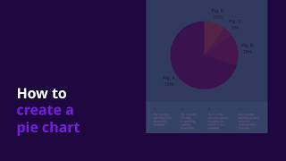 How to create a pie chart
