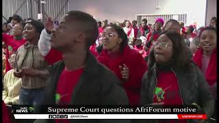 Justices question AfriForum on why it should entertain “Kill the Boer, kill the Farmer” matter